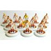 Subbuteo Andrew Table Soccer Holland away  World Cup Team on WSB Professional bases